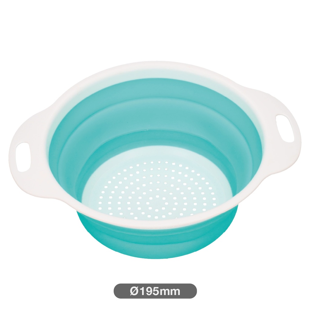 Escurridor con asas plegable Ø19,5cm