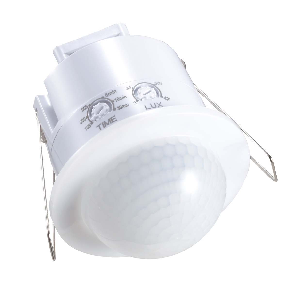 Lucera recessed detector in the ceiling White
