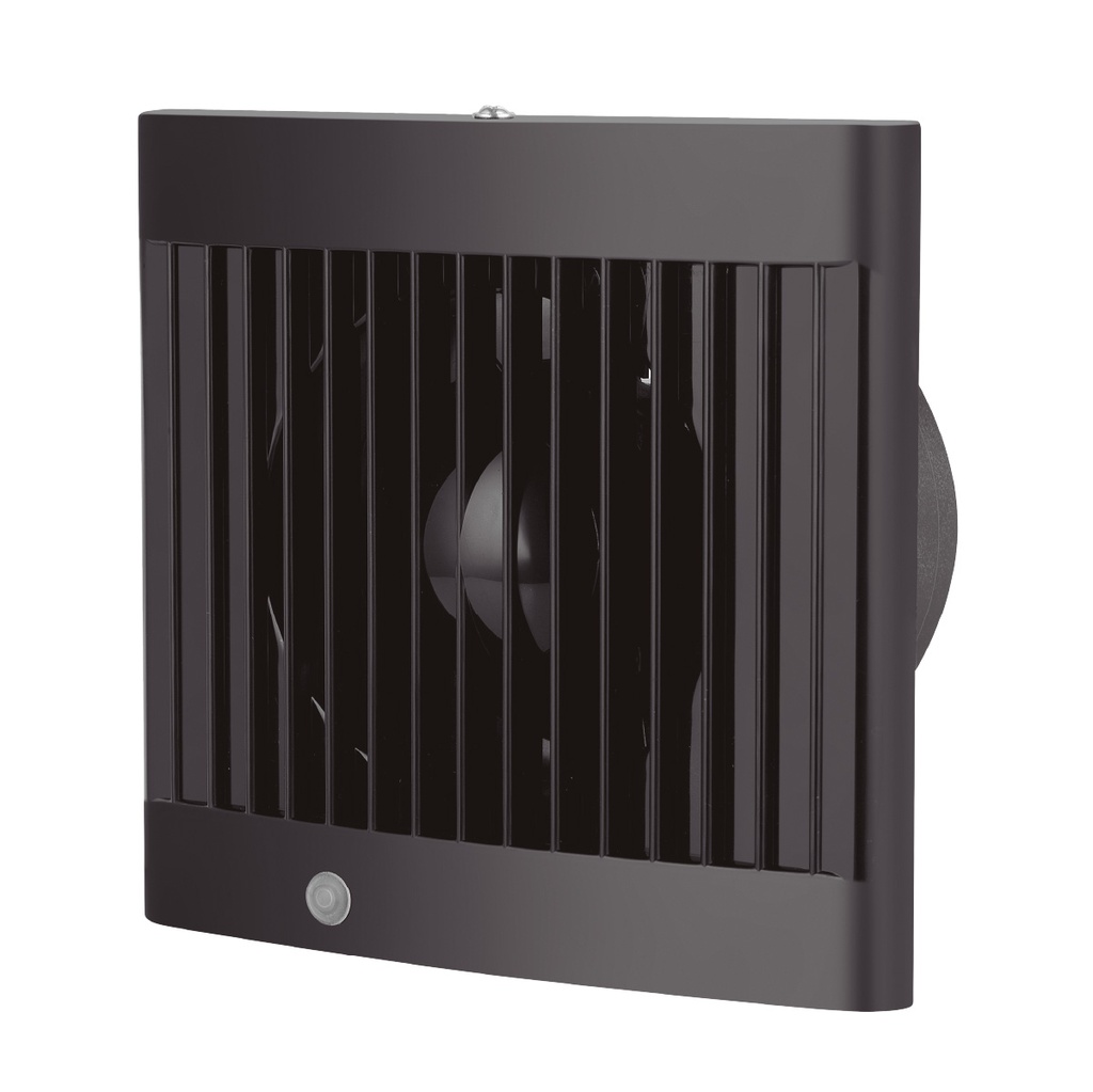 Extractor doméstico Amina Ø100mm Negro
