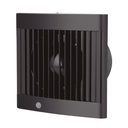 Extractor doméstico Amina Ø100mm Negro