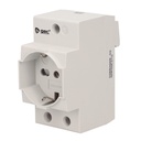 Socket for DIN