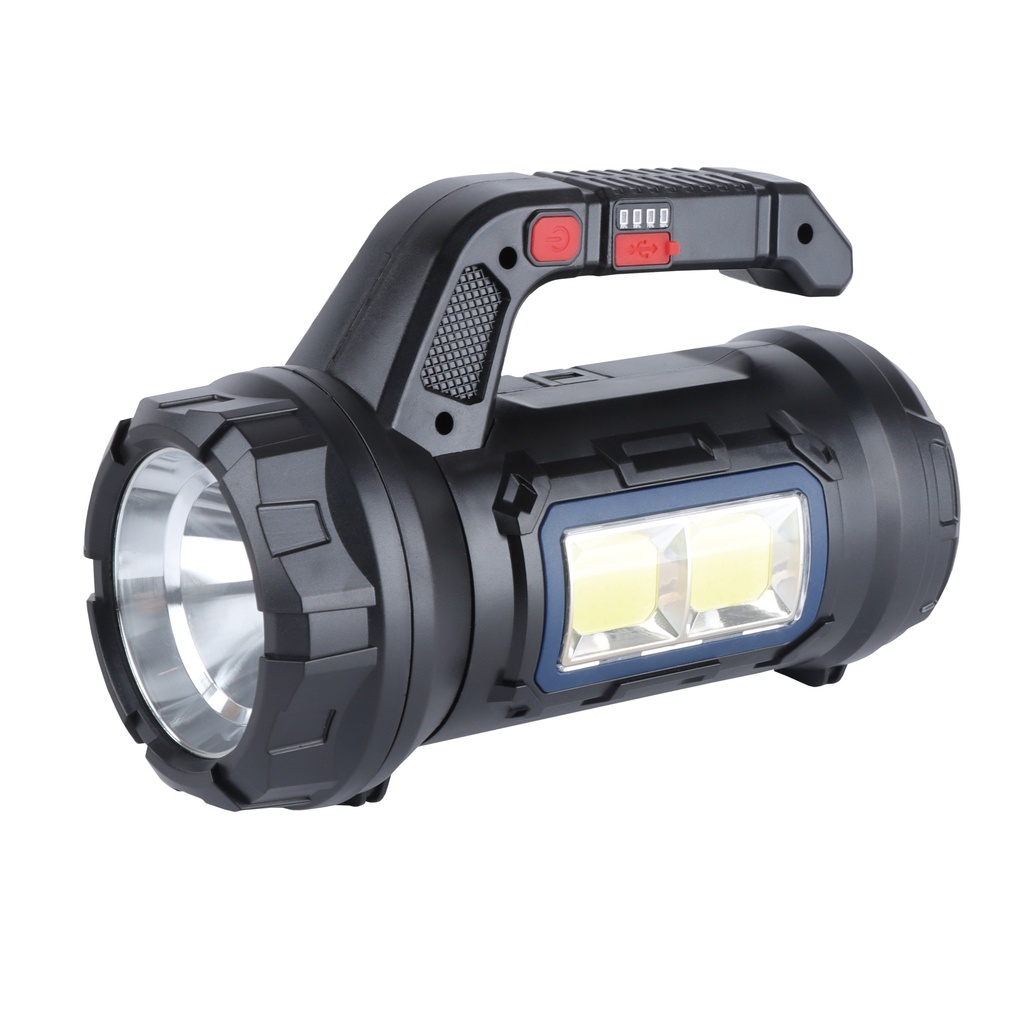 Linterna multiusos 10W con caja de herramientas recargable USB 