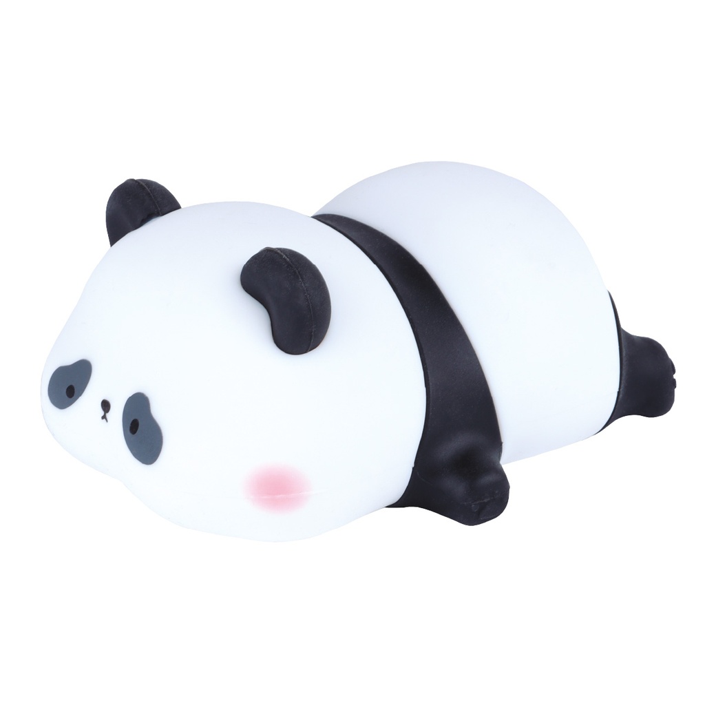 Luz de noite infantil LED Panda 1W RGB bateria recarregável