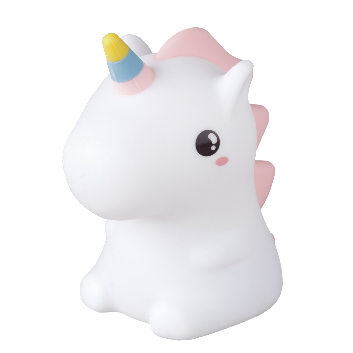 Luz de noche infantil LED Unicornio 1W RGB batería recargable 