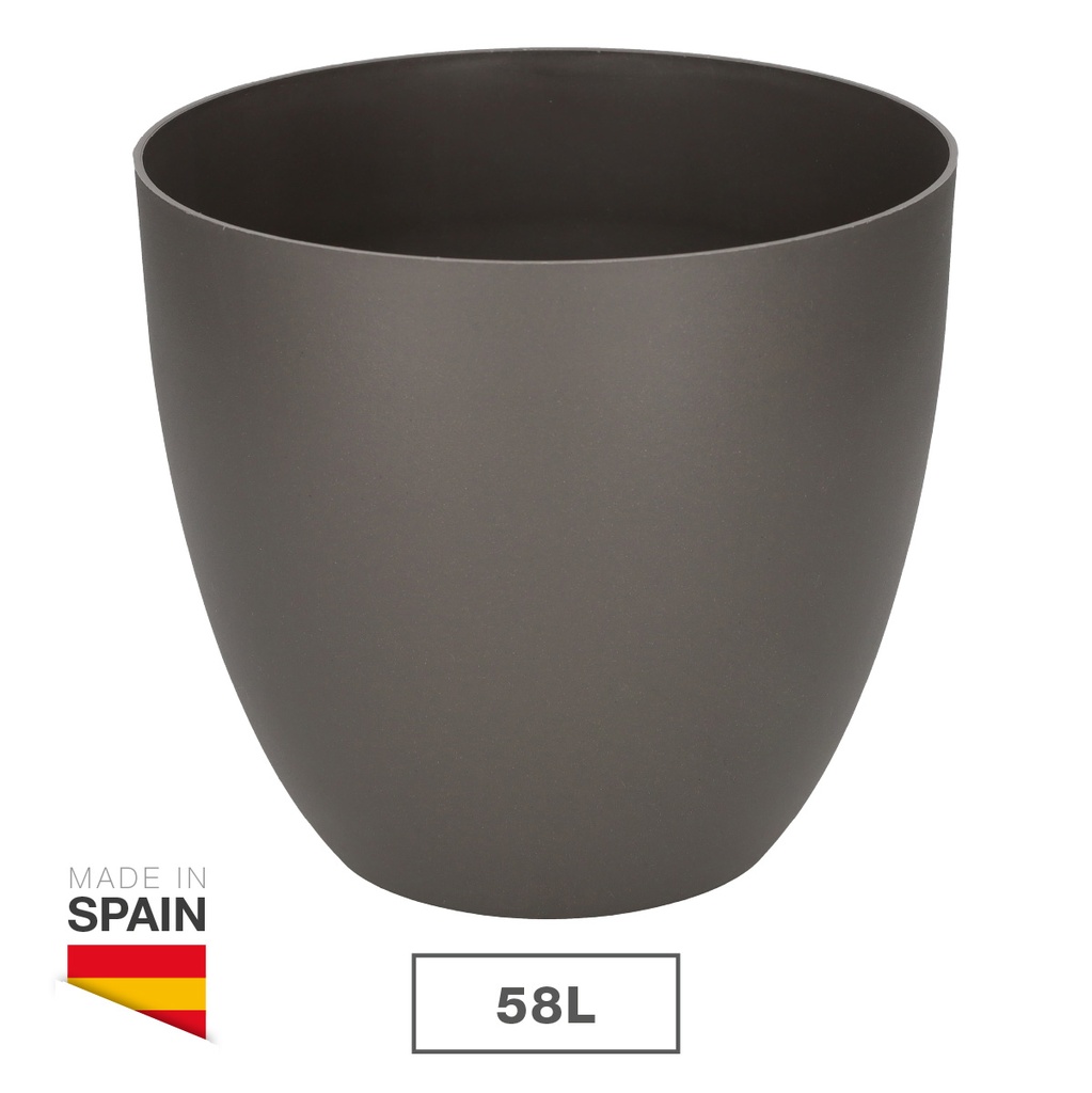 Cuenco Tes Ø480mm Gris antracita