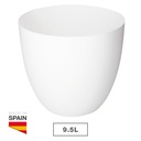 Pot de fleurs Tes Ø260mm Blanc