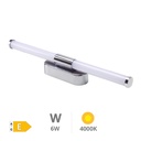 Aplique baño LED Tolfa 6W 4000K IP44 