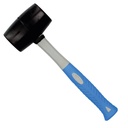Rubber mallet with fiberglass handle 450gr 