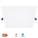 Downlight encastrável LED quadrada Londa 18W 6500K Branco
