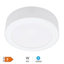 Downlight superficie LED redondo Bogur 6W 6500K Blanco