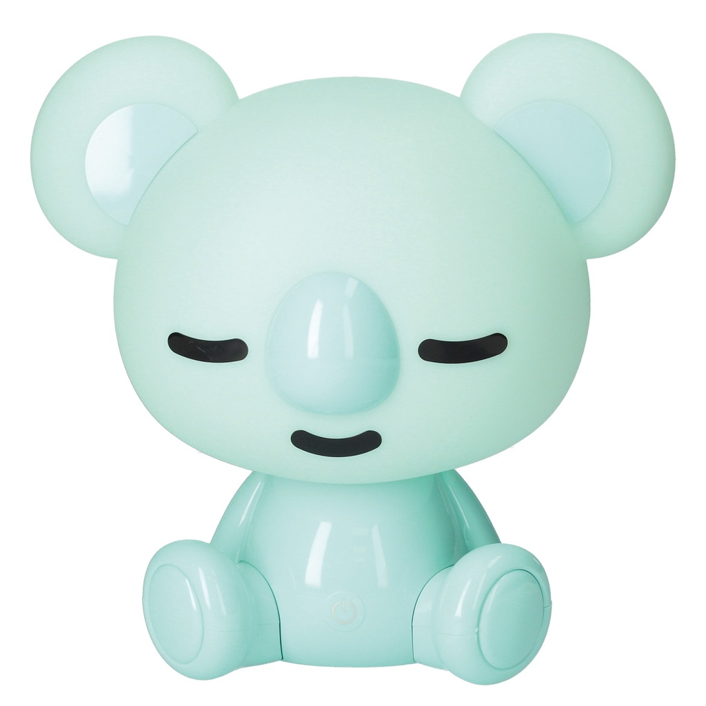 Veilleuse enfant LED Koala 5W + lumière de jour avec haut-parleur et batterie Bleu