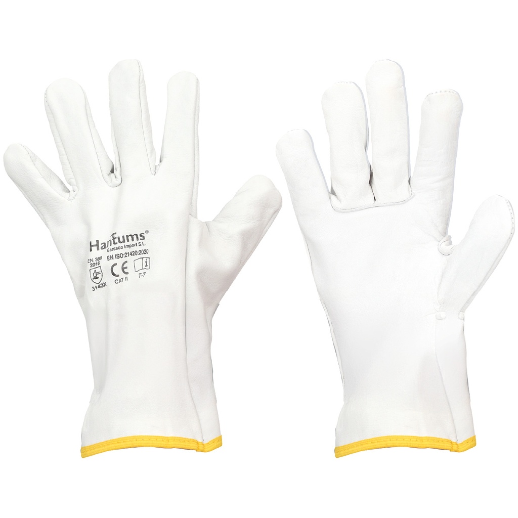 Cow leather work glove - Size 7