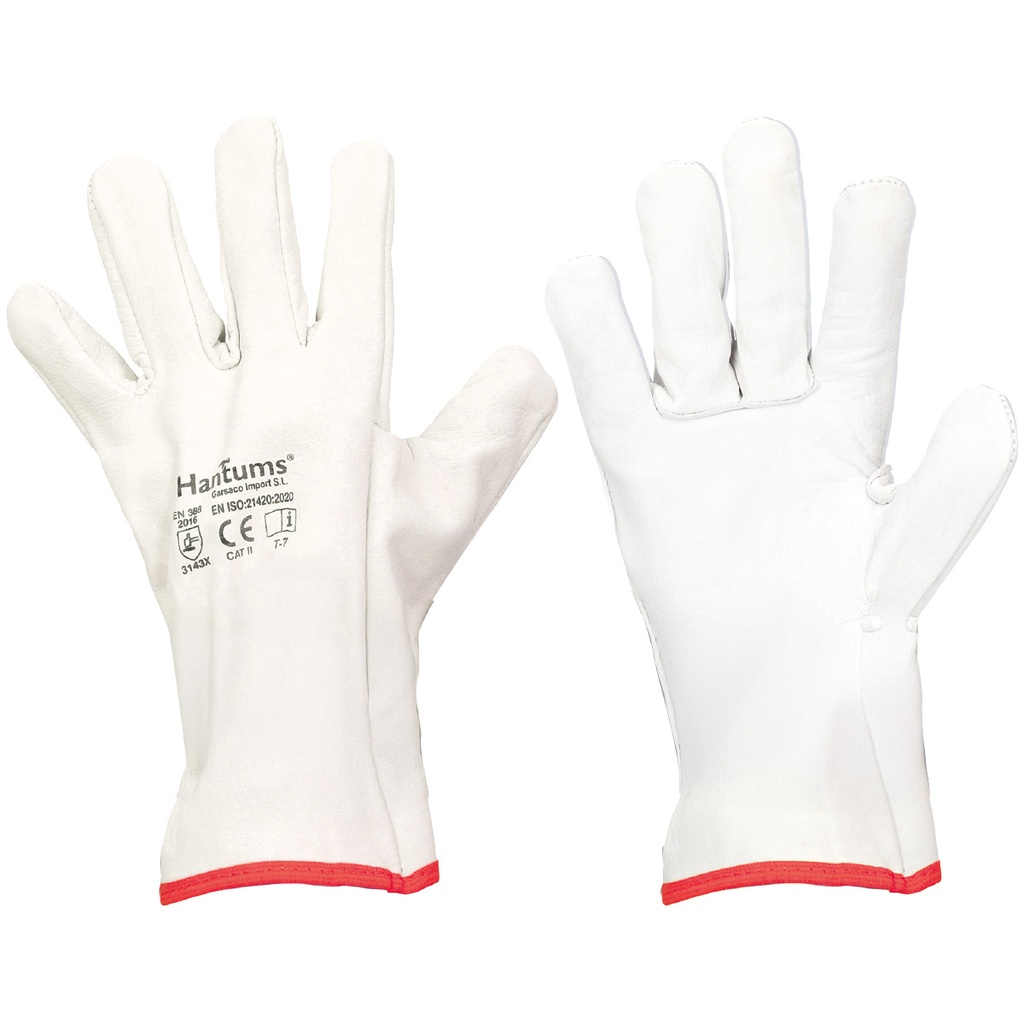 Cow leather work glove - Size 10