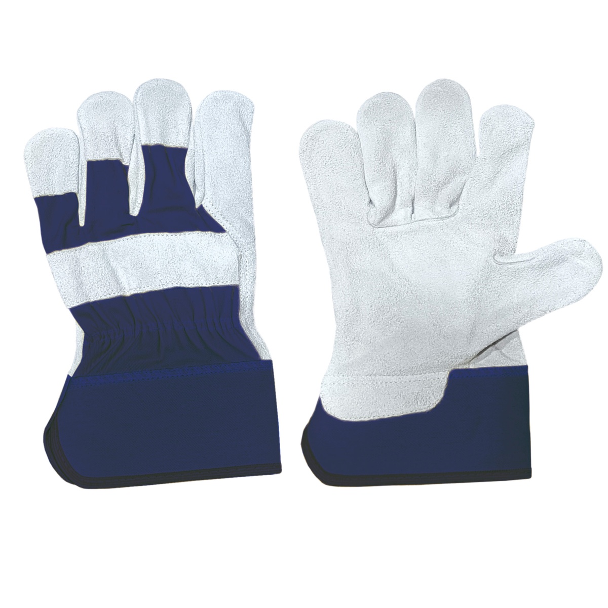 Split cowhide leather work glove - Size 9