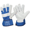 Split cowhide leather work glove - Size 9