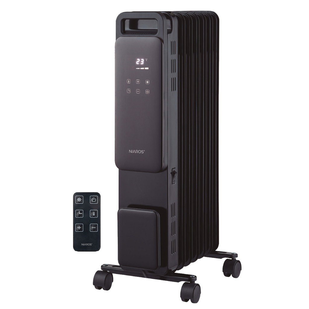 Radiador de óleo 7 elementos Durasil com comando Máx. 1500W