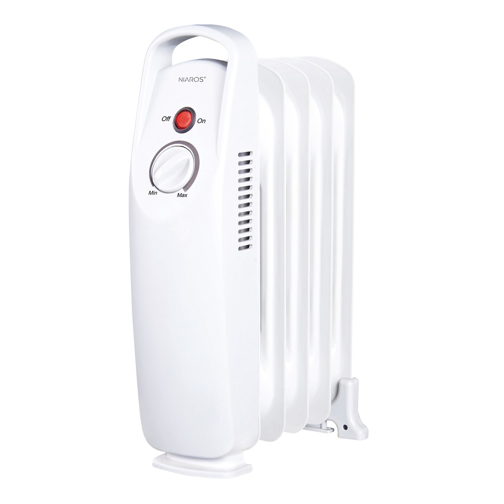 Mini radiateur à bain d'huile 5 éléments Eldere Max. 500W