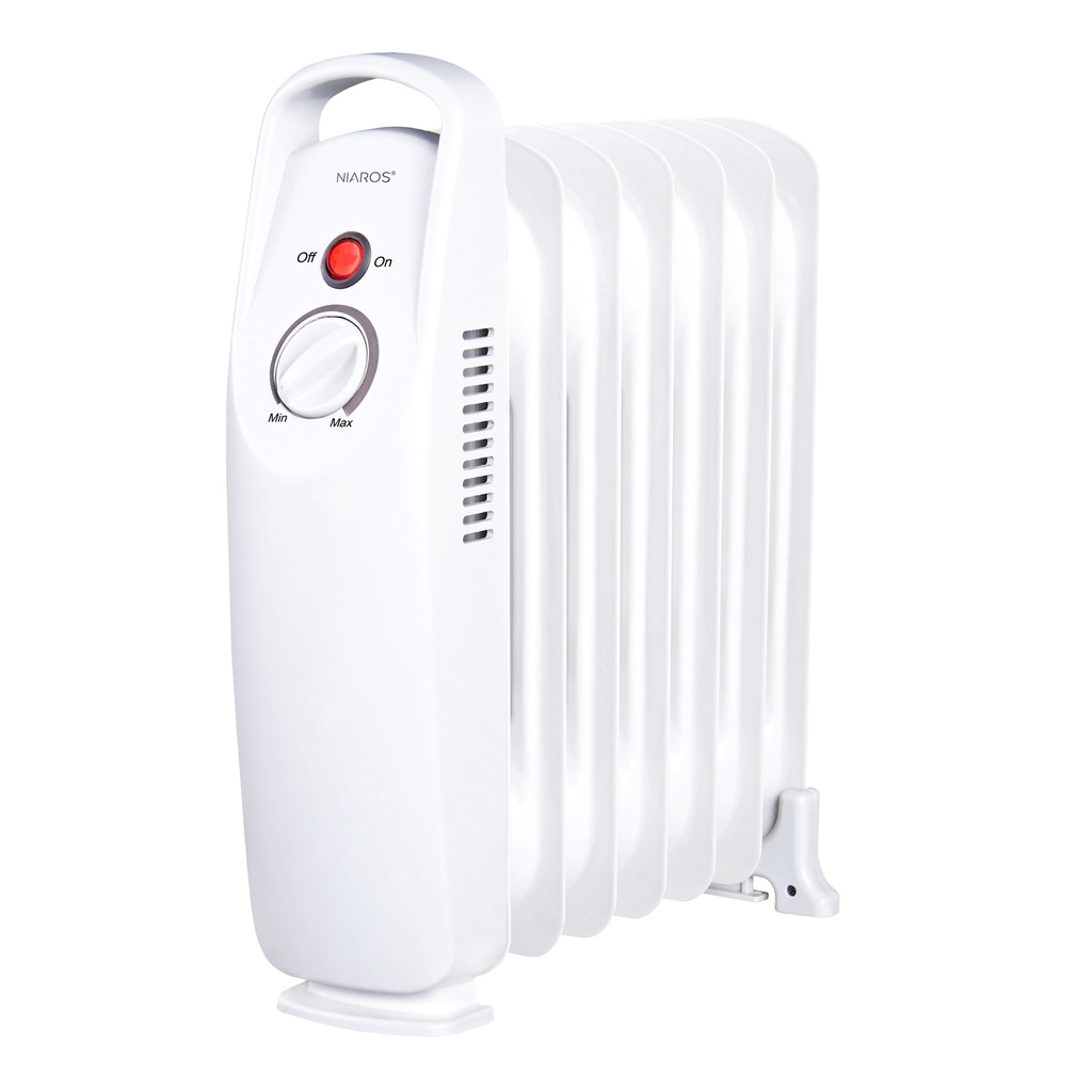 Mini radiateur à bain d'huile 7 éléments Eldere Max. 700W