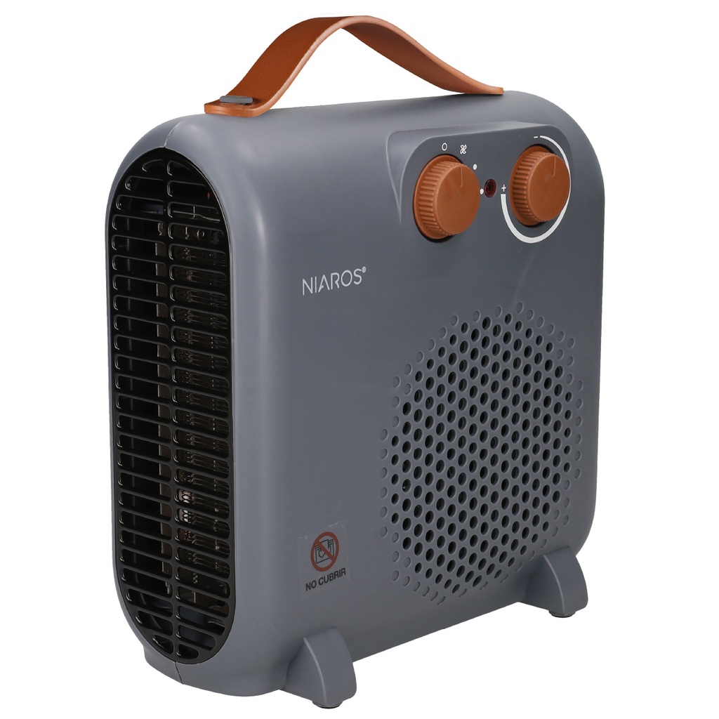 Chauffage électrique vertical/horizontal Aitsa Max. 2000W Gris