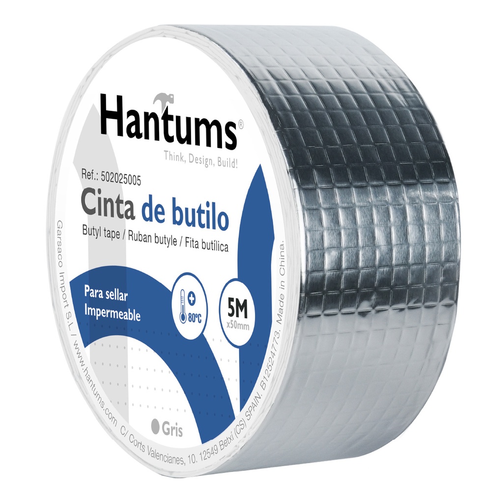 Cinta butilo 50mm 5M