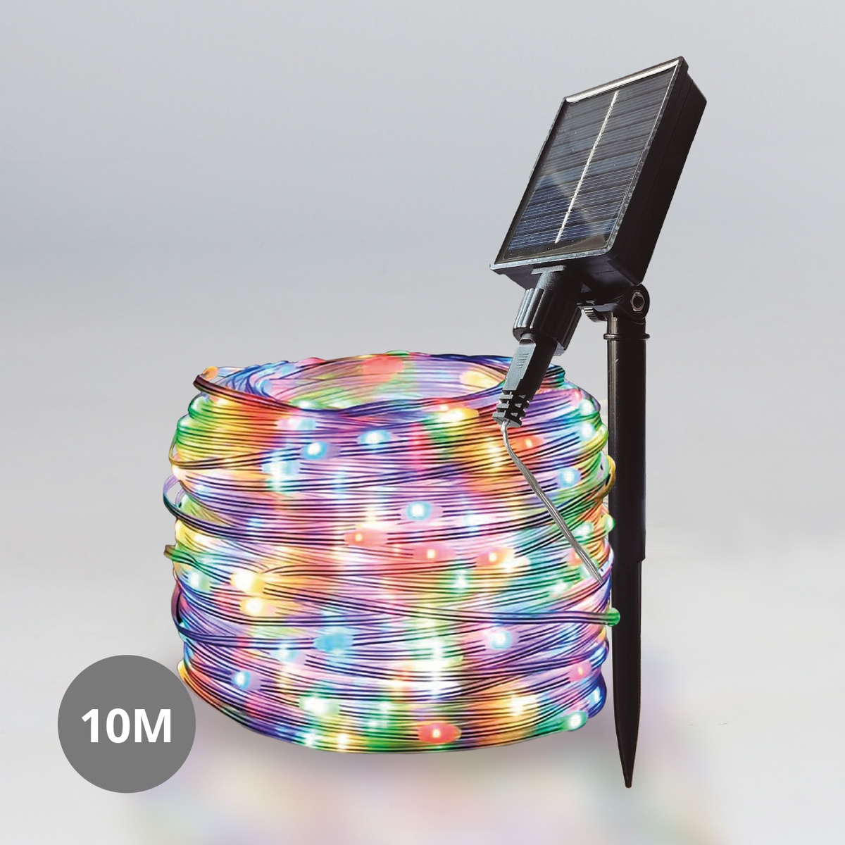 10M LED garland solar 8 functions RGB
