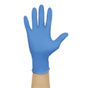 Box of 100 disposable nitrile gloves Blue - Size L