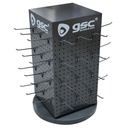Expositor rotativo Odemis 250x640mm com 36 ganchos
