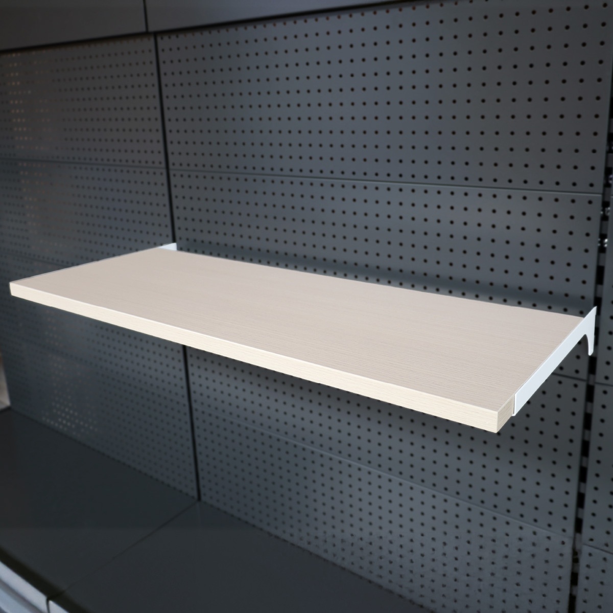 Shelf for exhibitor Sunnet 370mm Beech