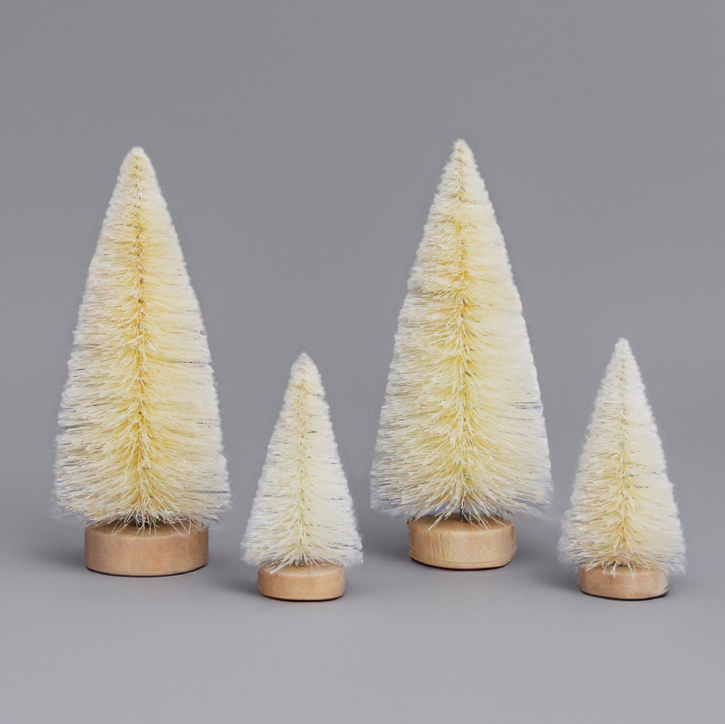 Set 4 arbres de Noël Develi