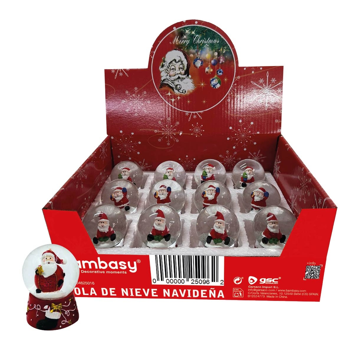 Snowball of Christmas Ø4,5cm - 12u exp box