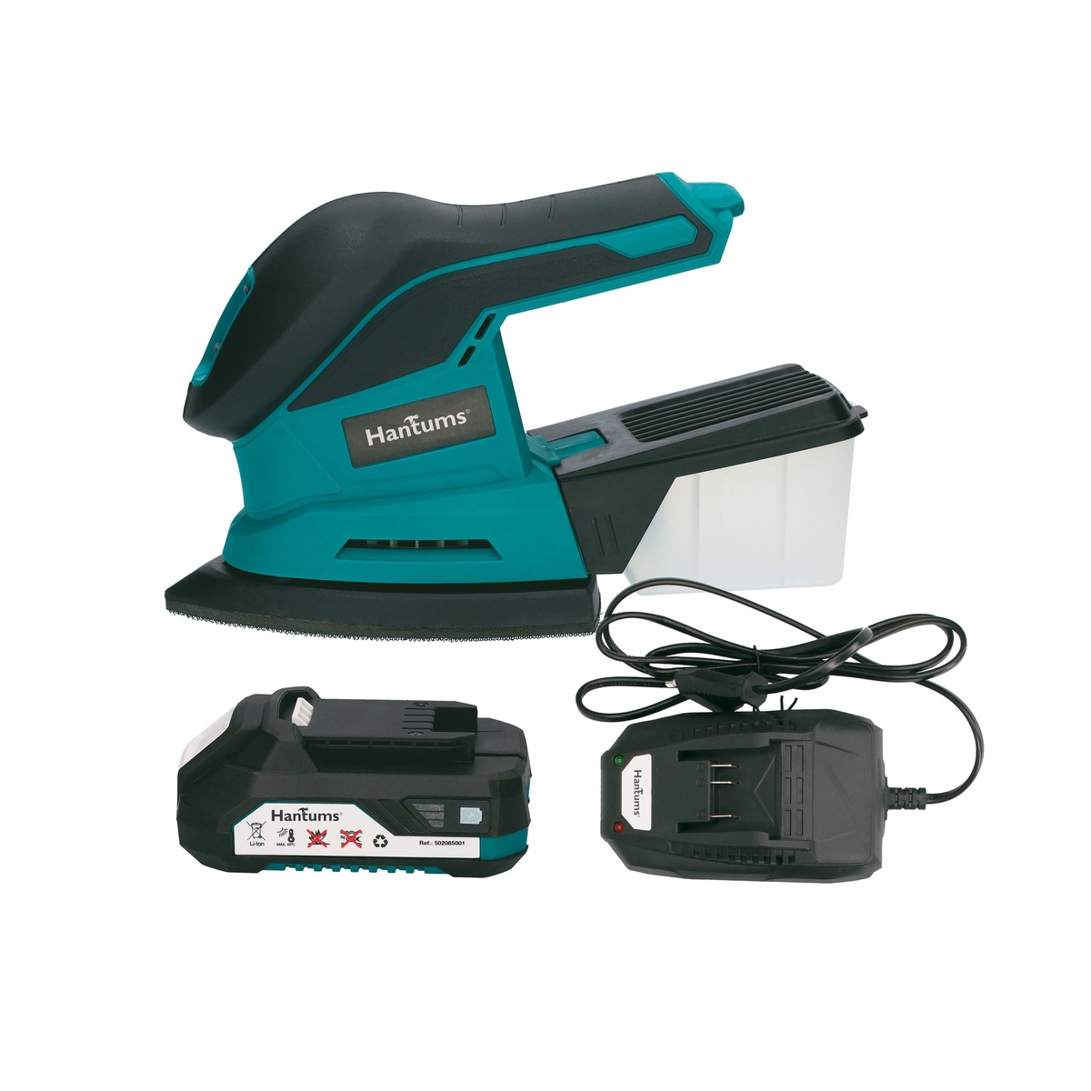 Kit lixadora sem fios com bateria de 20V
