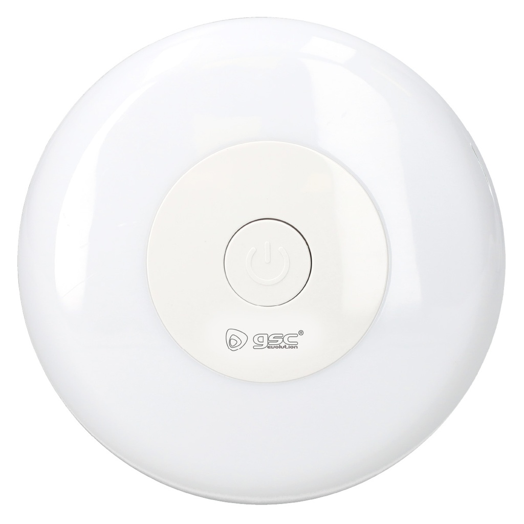 Candeeiro noturno LED com interruptor Dondi 1W RGB + luz fria