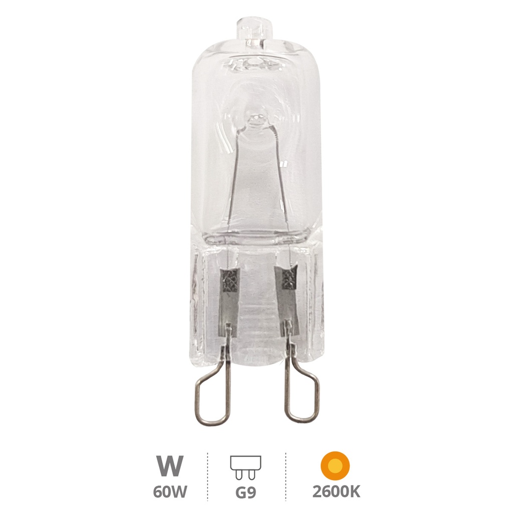 Bombilla halógena para horno 42W G9