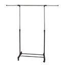 Garment rack with wheels 940 - 1600mm