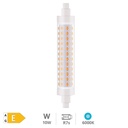 Ampoule LED linéaire 118 mm R7s 10W 6000K réglable 