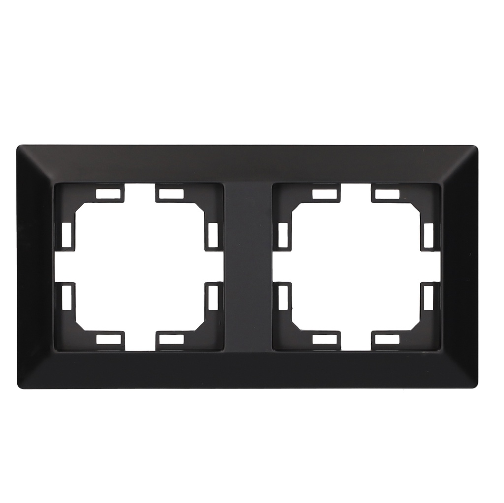 Embellecedor doble Gamma Negro 