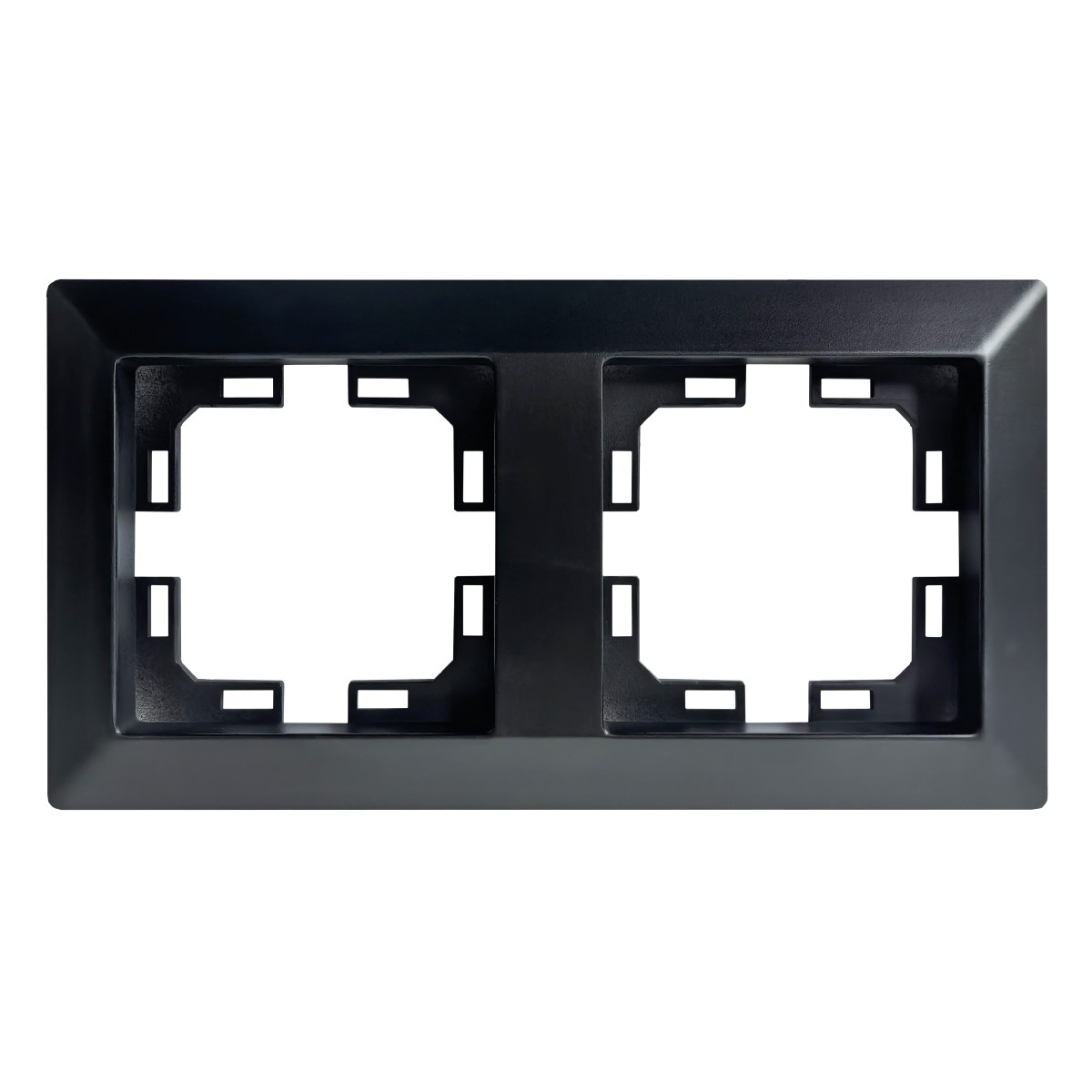 Moldura dupla Gamma Preto