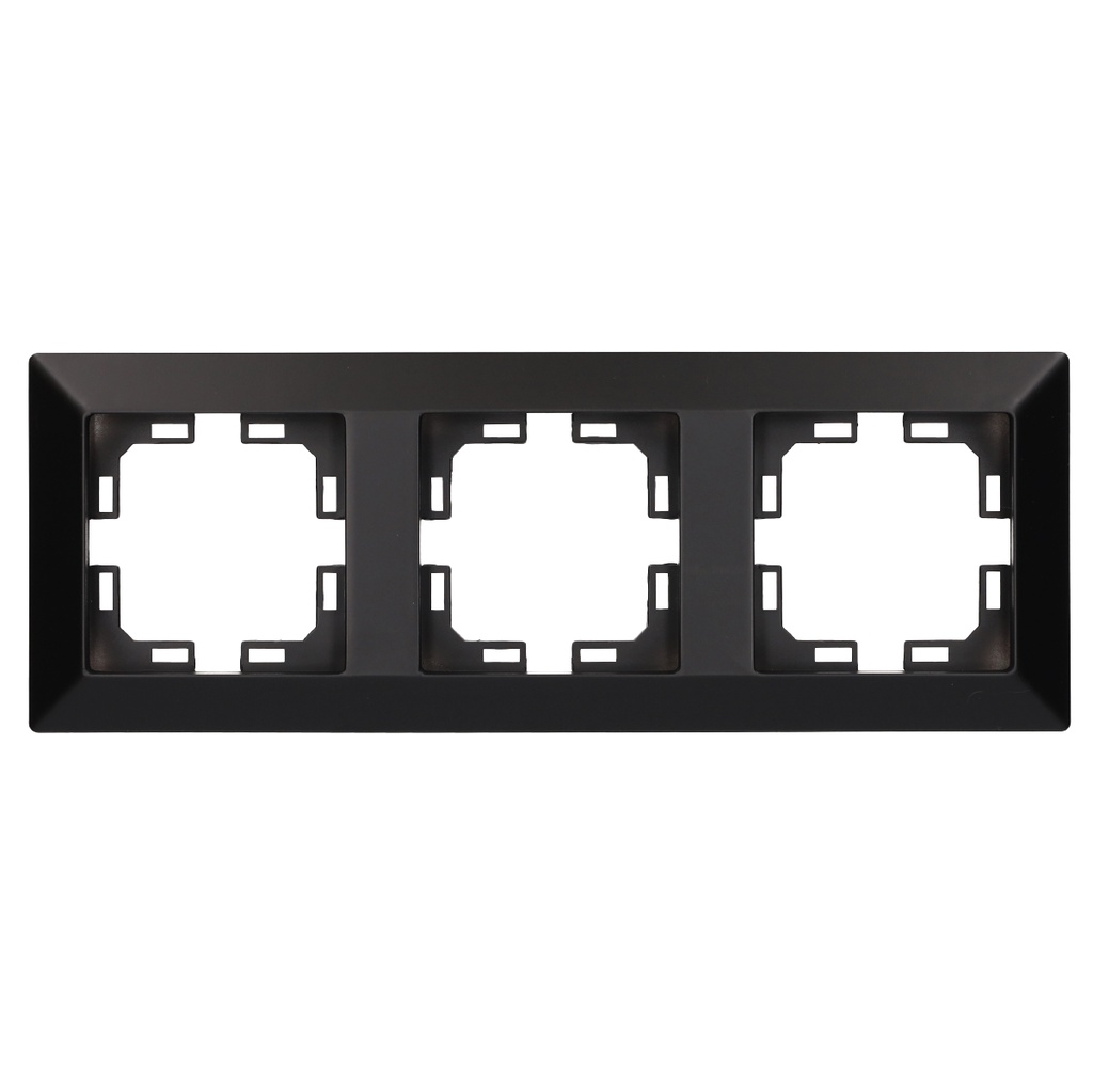Gamma triple cover frame Black