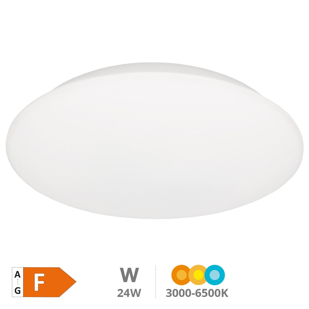 Plafonnier LED Kandak 24W 3000-4000-6500K