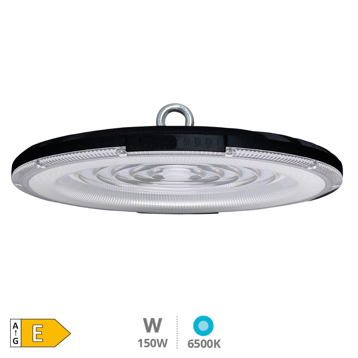 Suspension industrielle LED Beyoba 150W 90º 6500K