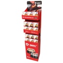 Kit 80 balizas señalización de emergencia V16 con geolocalización + expositor de pie