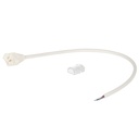 Cabo 30cm com conector curvado para fitas LED 10mm