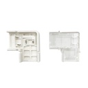 Pack 5 flat connectors L shape to join LED strips 10mm