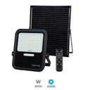Miloha solar LED floodlight 300W 6500K IP65 Black