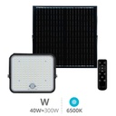 Pamol solar LED floodlight with movement and night sensor 300W 6500K IP65 Black