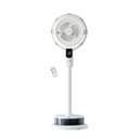 Ventilador de vaporização de pé Torbali Ø26cm 50W Branco