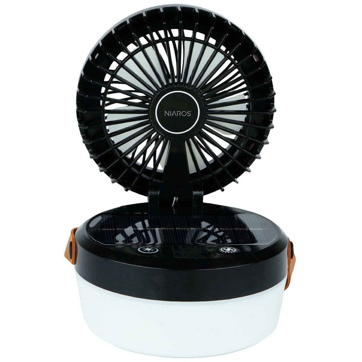 Mini ventilador solar Atabey com luz 