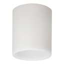 Porte-lampe surface haute E27 Blanc