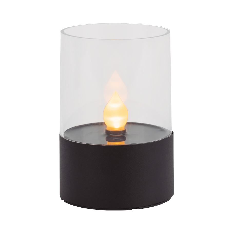 Vela decorativa solar LED - 12u caja exp 