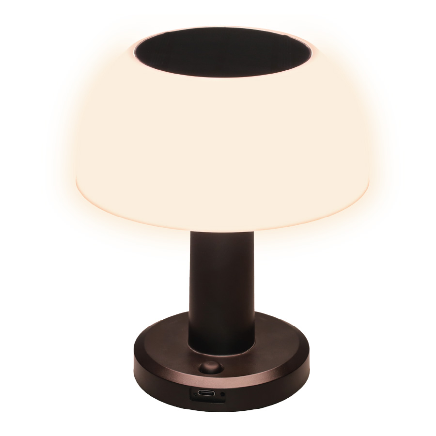 Urgani LED solar lamp USB rechargeable RGB